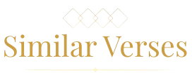 Text 'Similar Verses' in gold on a white background